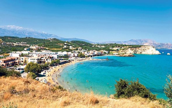 Calm and warm in Crete!